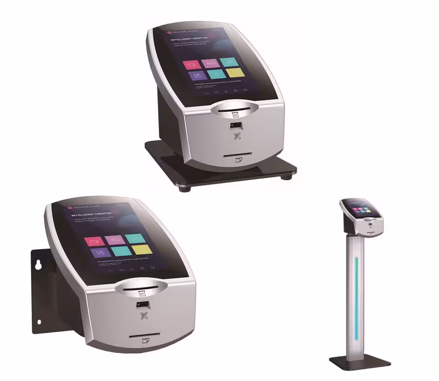 10-inch ticket kiosk machine